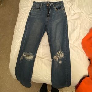 American eagle mom jeans